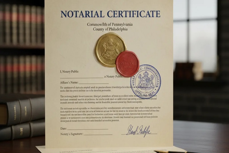Certificate Notary